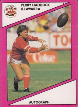 1988 Scanlens #90 Perry Haddock Front